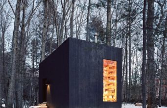 Küçük Orman Evi Fotoğrafları ve Planı (New York Eyaleti)