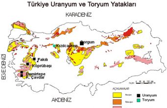 Türkiye Uranyum Rezervleri