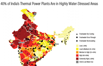 Hindistan’daki Enerji Santrallerinin %40’ı Su Kıtlığı Yüzünden Kapanma Tehlikesiyle Karşı Karşıya