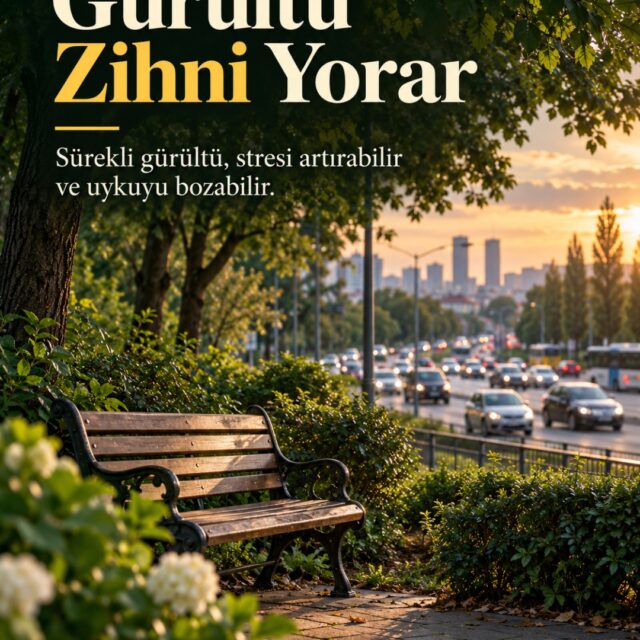 Gürültü Kirliliği ve Zihinsel Sağlık Gürültü Kirliliği ve Zihinsel Sağlık