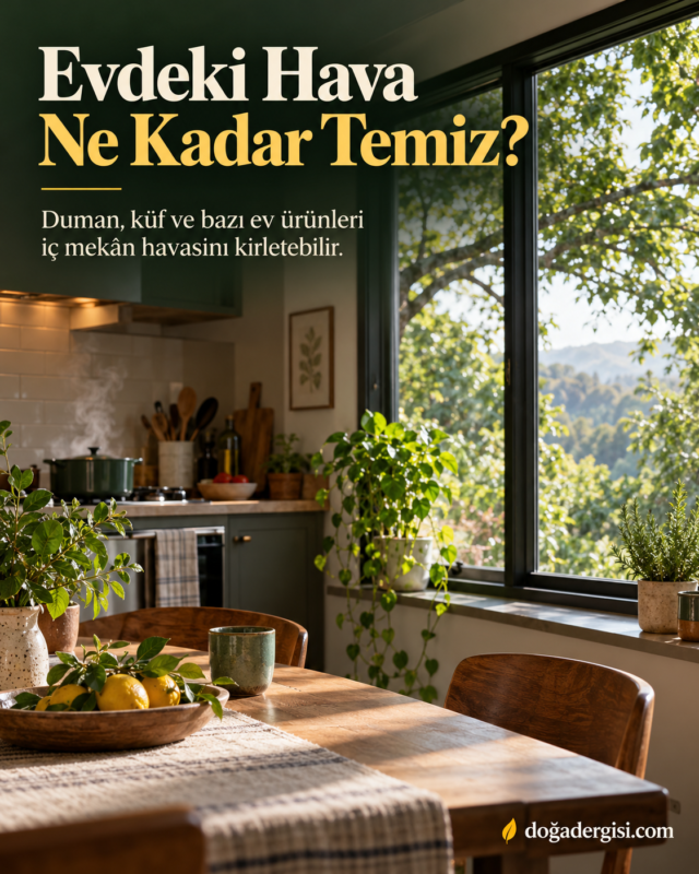 Evlerde İç Mekân Hava Kirliliği: Evinizin Havası Ne Kadar Temiz?